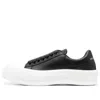 Alexander Mcqueen (wmns)  Deck Skate Plimsoll Shoes 'core Black White'