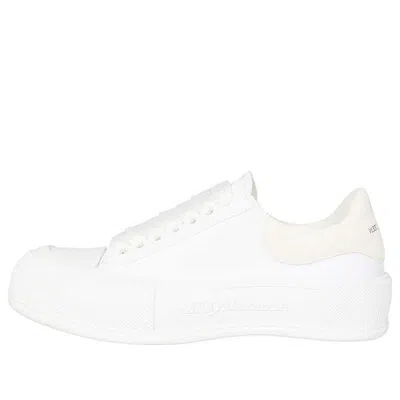 Alexander Mcqueen (wmns)  Deck Skate Plimsoll Shoes 'white'