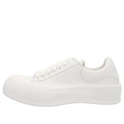 Alexander Mcqueen (wmns)  Deck Skate Plimsoll Shoes 'white'