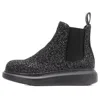 Alexander Mcqueen (wmns)  Glitter Detail Ankle Boots 'black'