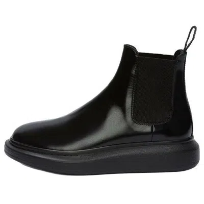 ALEXANDER MCQUEEN (WMNS) ALEXANDER MCQUEEN HYBRID CHELSEA BOOT 'BLACK'