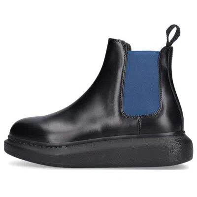 Alexander Mcqueen (wmns)  Hybrid Chelsea Boot 'black Blue'