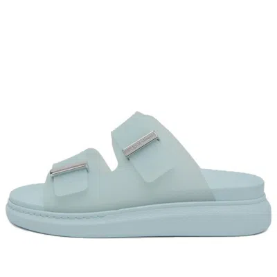 Alexander Mcqueen (wmns)  Hybrid Slides 'powder Blue Silver'
