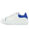 Alexander Mcqueen (wmns)  Ioversized Leather Sneakers 'white Blue' In White