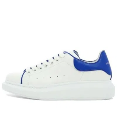 Alexander Mcqueen (wmns)  Ioversized Leather Sneakers 'white Blue'