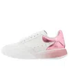 Alexander Mcqueen (wmns)  Metallic Court Low-top Sneakers 'white Pink'