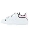 Alexander Mcqueen (wmns)  Oversized Leather Sneakers 'white Pink' In Multi