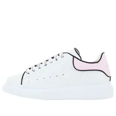 Alexander Mcqueen (wmns)  Oversized Leather Sneakers 'white Pink' In Multi