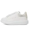 Alexander Mcqueen Larry Oversized Mirror Sneaker In White