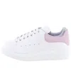 Alexander Mcqueen Iconic Oversized Leather Sneakers In White