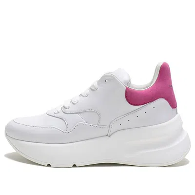 Alexander Mcqueen (wmns)  Oversized Runner Sneakers 'white Rose Pink'