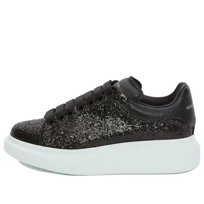 ALEXANDER MCQUEEN (WMNS) ALEXANDER MCQUEEN OVERSIZED SNEAKER GLITTER 'BLACK'