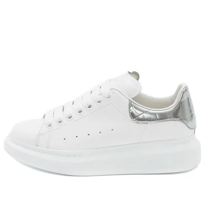ALEXANDER MCQUEEN (WMNS) ALEXANDER MCQUEEN OVERSIZED SNEAKER 'SILVER CROCODILE'