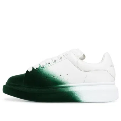 Alexander Mcqueen (wmns)  Oversized Sneaker 'white Green Velvet Spray'