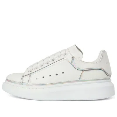 Alexander Mcqueen (wmns)  Oversized Sneakers 'white Silver' In Multi