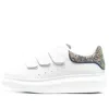 Alexander Mcqueen (wmns)  Oversized Triple Strap Sneaker 'white Glittered'