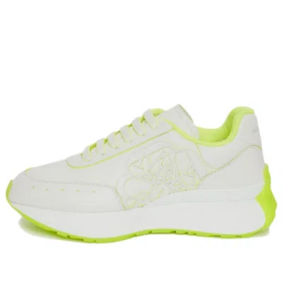 Alexander Mcqueen (wmns)  Sprint Runner 'white Acid Yellow'