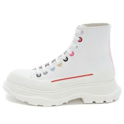 Alexander Mcqueen (wmns)  Tread Slick Boot 'white Multicolor'