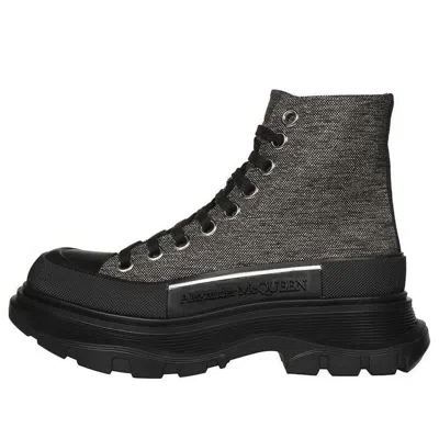 Alexander Mcqueen (wmns)  Tread Slick Boots 'brown Black'