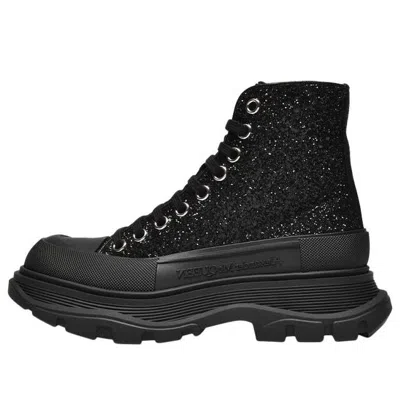Alexander Mcqueen (wmns)  Tread Slick Glitter High-top 'black'
