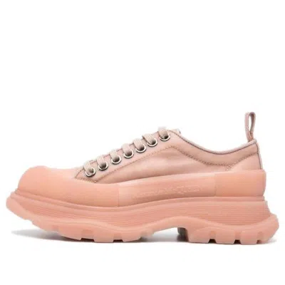 Alexander Mcqueen (wmns)  Tread Slick Lace Up Polyamide Sneakers 'pink'