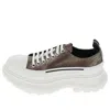 Alexander Mcqueen (wmns)  Tread Slick Lace-up Shoes 'dark Brown Multi'