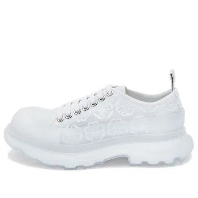 Alexander Mcqueen (wmns)  Tread Slick Lace Up 'white Transparent'