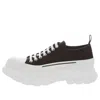 Alexander Mcqueen (wmns)  Tread Slick Low Lace Up 'black White' Fw21
