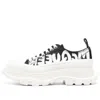Alexander Mcqueen (wmns)  Tread Slick Low Lace Up Graffiti Shoes 'white Black'