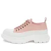 Alexander Mcqueen (wmns)  Tread Slick Low Lace Up 'light Pink White'