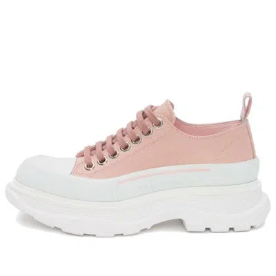 Alexander Mcqueen (wmns)  Tread Slick Low Lace Up 'light Pink White'