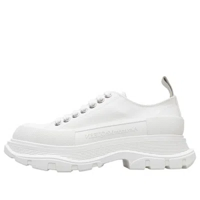 Alexander Mcqueen (wmns)  Tread Slick Low Lace Up 'white'