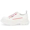 Alexander Mcqueen (wmns)  Tread Slick Low Lace Up 'white Multicolor'