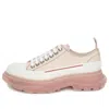 Alexander Mcqueen (wmns)  Tread Slick Sneakers 'beige White Pink' In Multi
