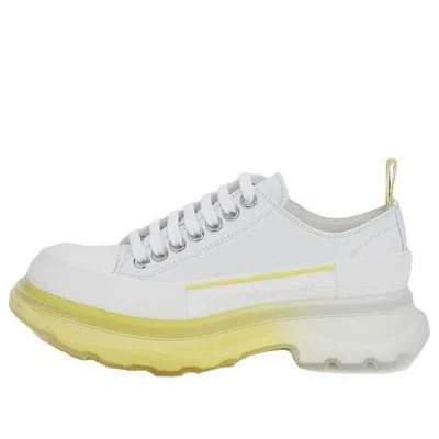Alexander Mcqueen (wmns)  Tread Slick Sneakers 'yellow White'