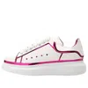 Alexander Mcqueen Logo-laced Casual Sneakers In White