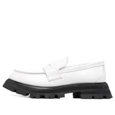 ALEXANDER MCQUEEN (WMNS) ALEXANDER MCQUEEN WANDER LOAFER SHOES 'WHITE BLACK'