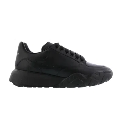 Pre-owned Alexander Mcqueen Wmns Oversized Court Trainer 'triple Black'