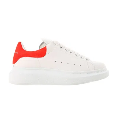 Pre-owned Alexander Mcqueen Wmns Oversized Sneaker 'white Red' | Women's Size 36.5