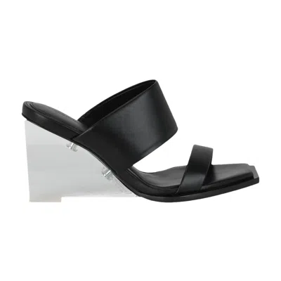 Pre-owned Alexander Mcqueen Wmns Shard Leather Sandal 'black' | Women's Size 36