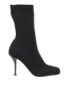 Alexander Mcqueen Alexander Mc Queen Black Boot With Heel In Black