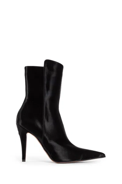 Alexander Mcqueen Woman Black Boots