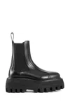Alexander Mcqueen Woman Black Boots In Black
