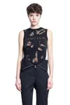 Alexander Mcqueen Long Sleeves In Black