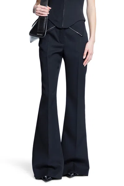 Alexander Mcqueen Woman Black Trousers