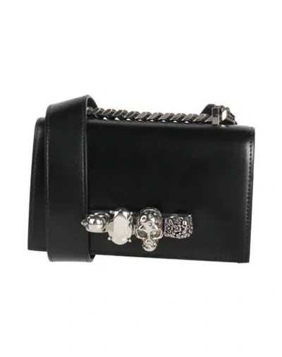 Alexander Mcqueen Crossbody Bags  Woman In Black