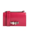 Alexander Mcqueen Woman Cross-body Bag Garnet Size - Leather In Red
