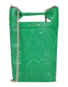 Alexander Mcqueen Woman Cross-body Bag Green Size - Soft Leather
