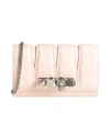 Alexander Mcqueen Woman Cross-body Bag Light Pink Size - Calfskin, Lambskin