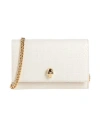 Alexander Mcqueen Mini Mock-croc Crossbody Bag With Small Skull In Off White